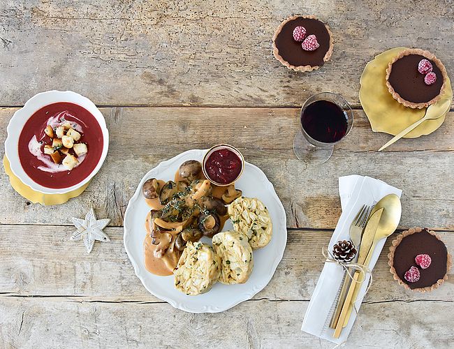 Veganes Weihnachtsmenü